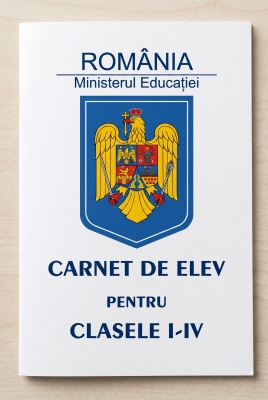 Carnet pentru elev, clasele I-IV